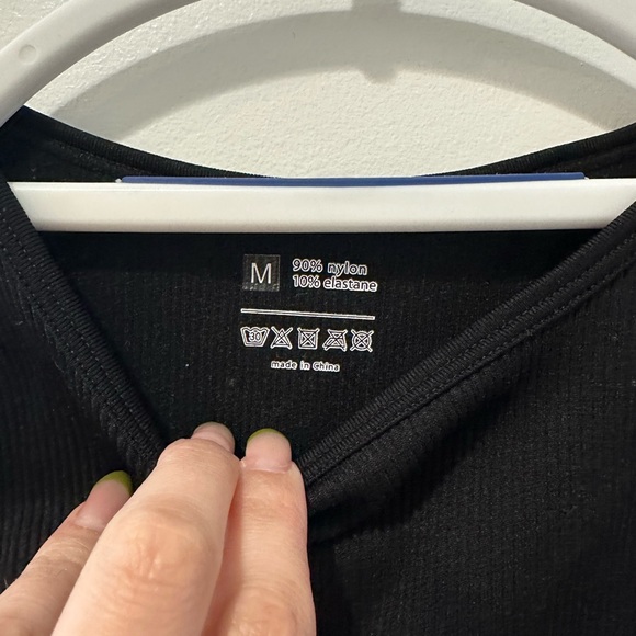 Black Tank Bodysuit - Picture 3 of 4